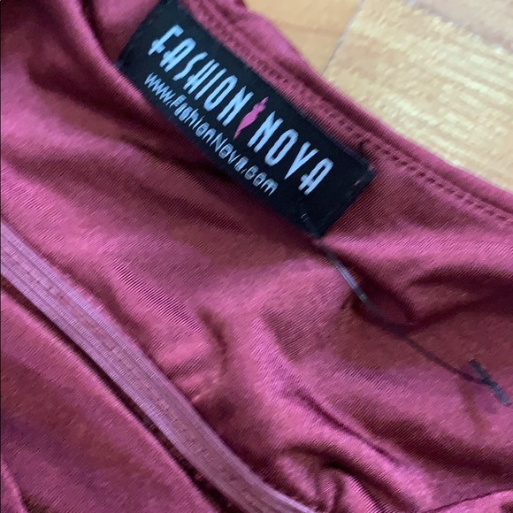 Fashion nova plunge drape dress - Picture 6 of 6